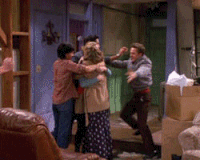 That one big group hug with everyone! |F.R.I.E.N.D.S